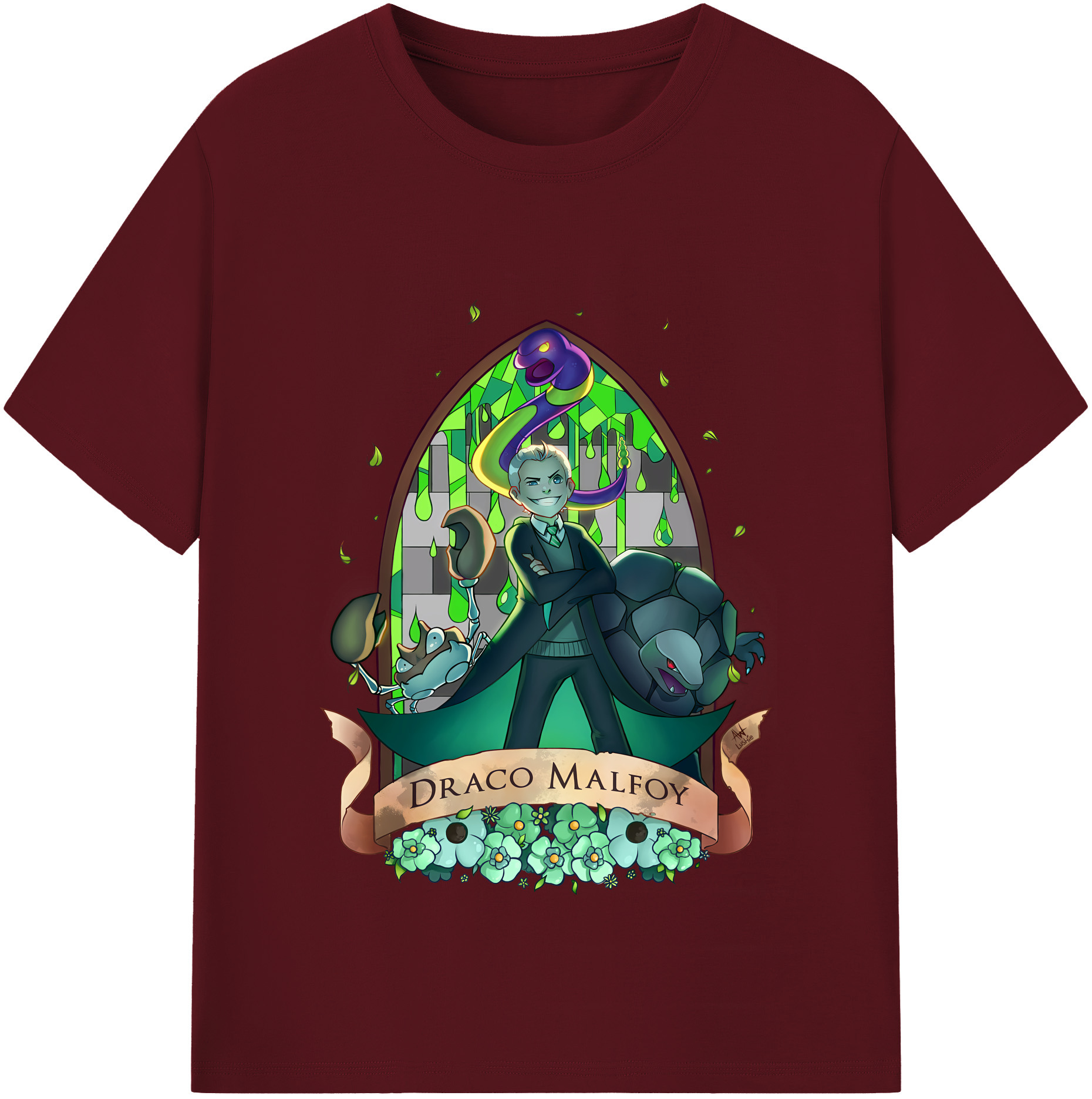 （画像用） Harry Potter ハリー・ポッターシリーズ 綿100％半袖Tシャツ（フロントプリント）